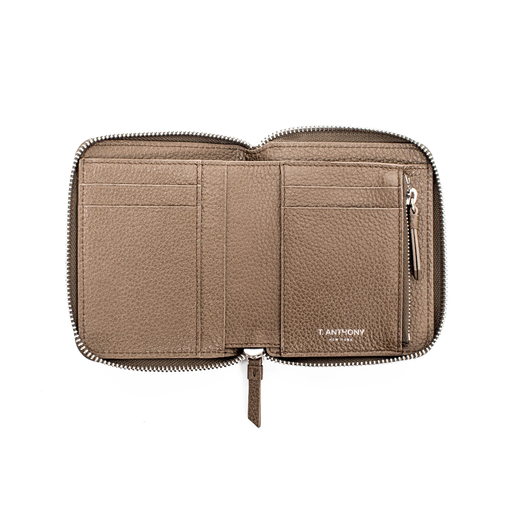 SMALL ZIP STUD WALLET