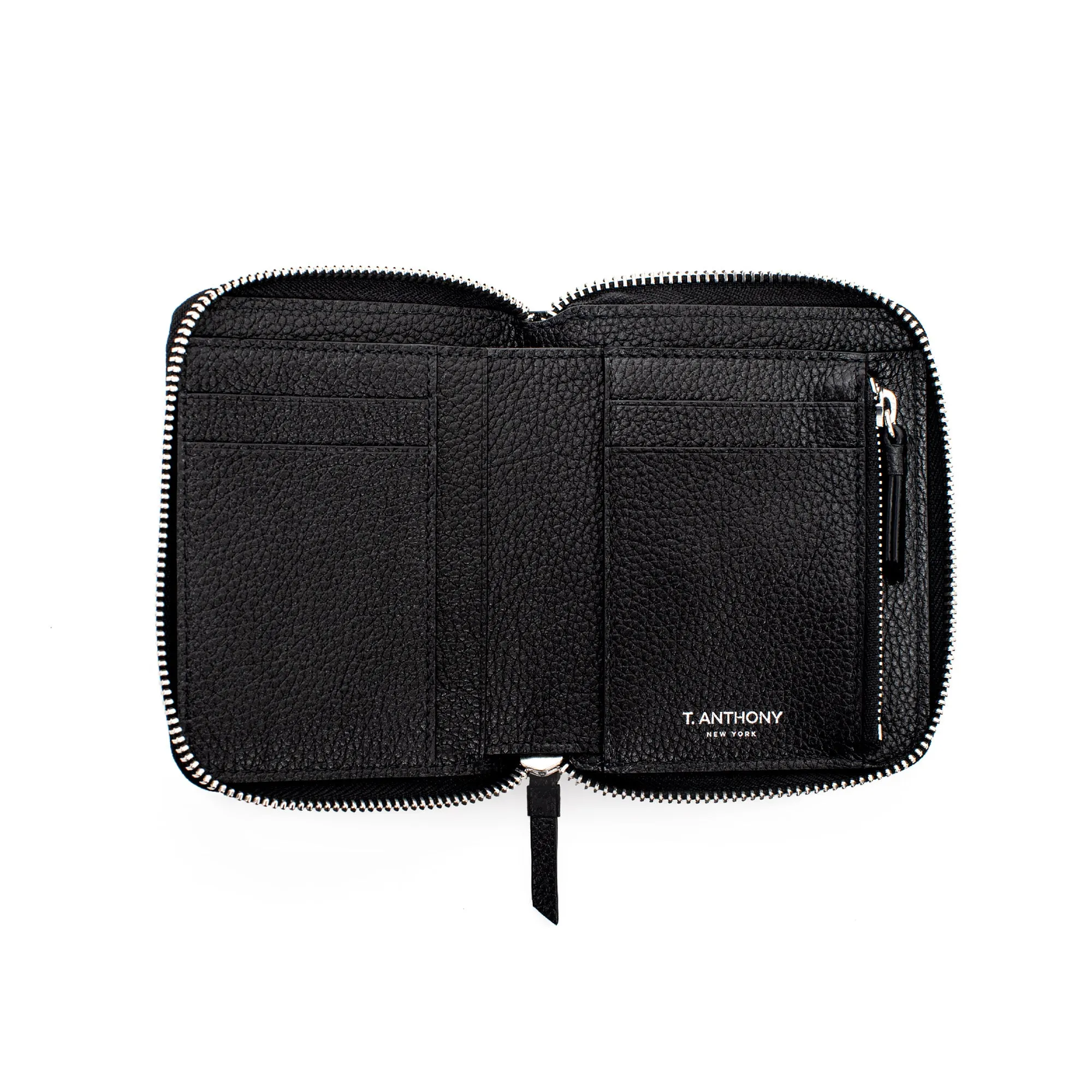 SMALL ZIP STUD WALLET