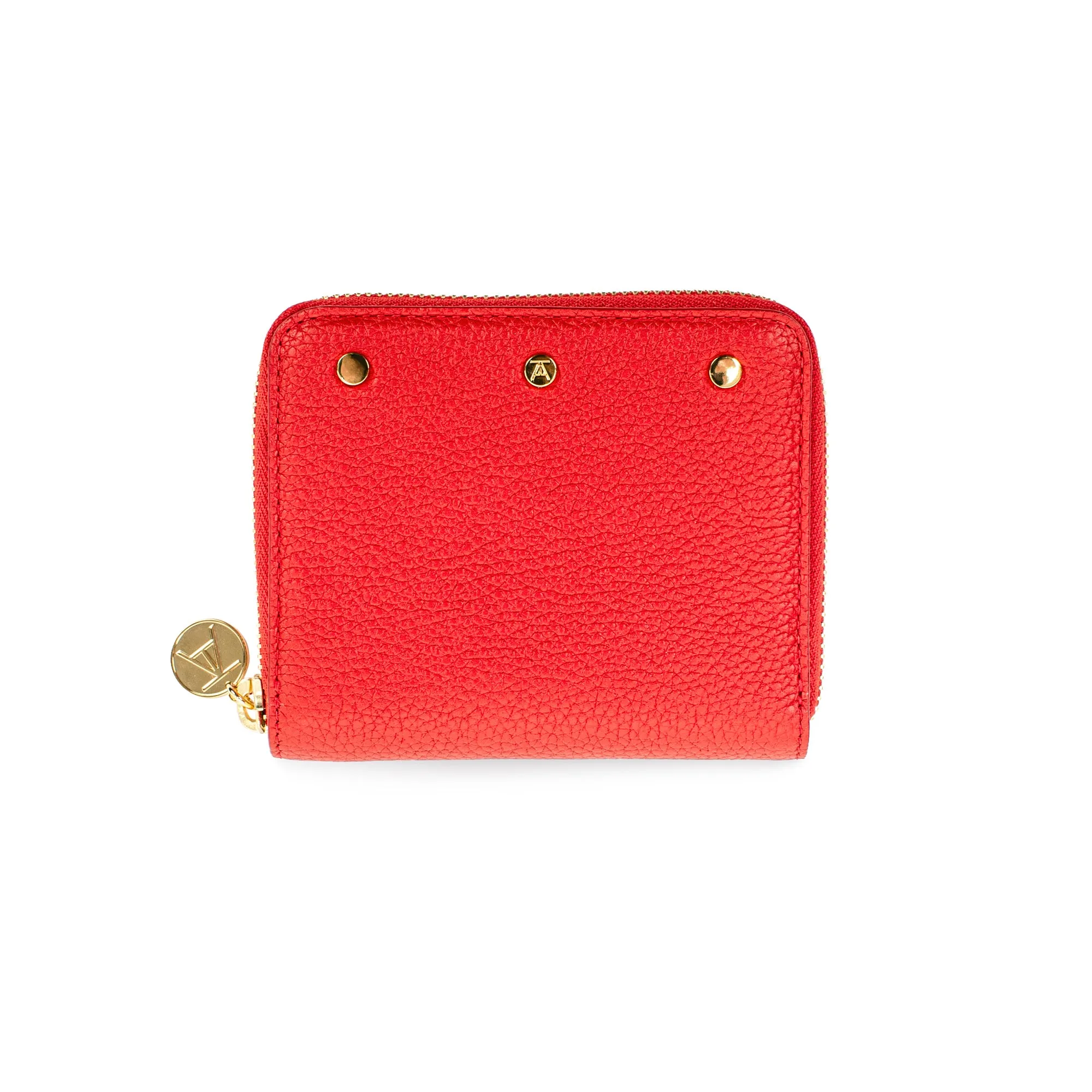 SMALL ZIP STUD WALLET