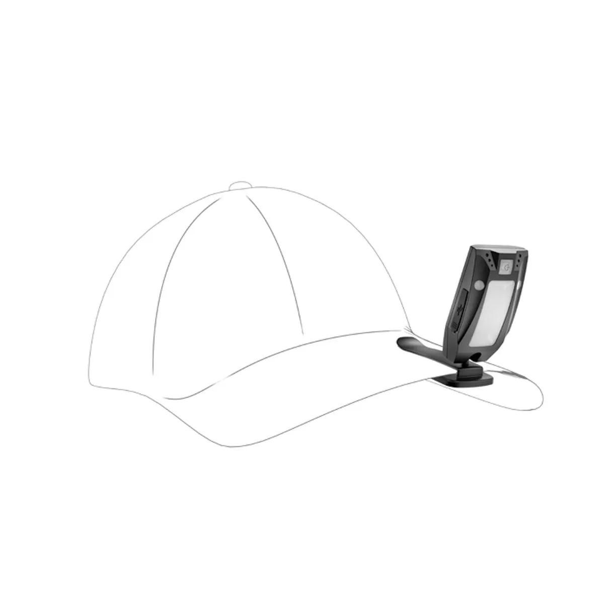 Solidline SC2R 100 Lumens Clip Light by Ledlenser