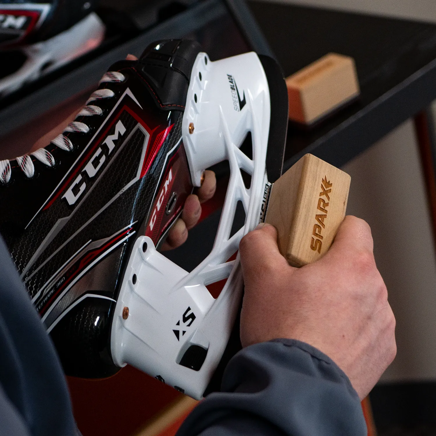 Sparx Hockey Deburring Block Set