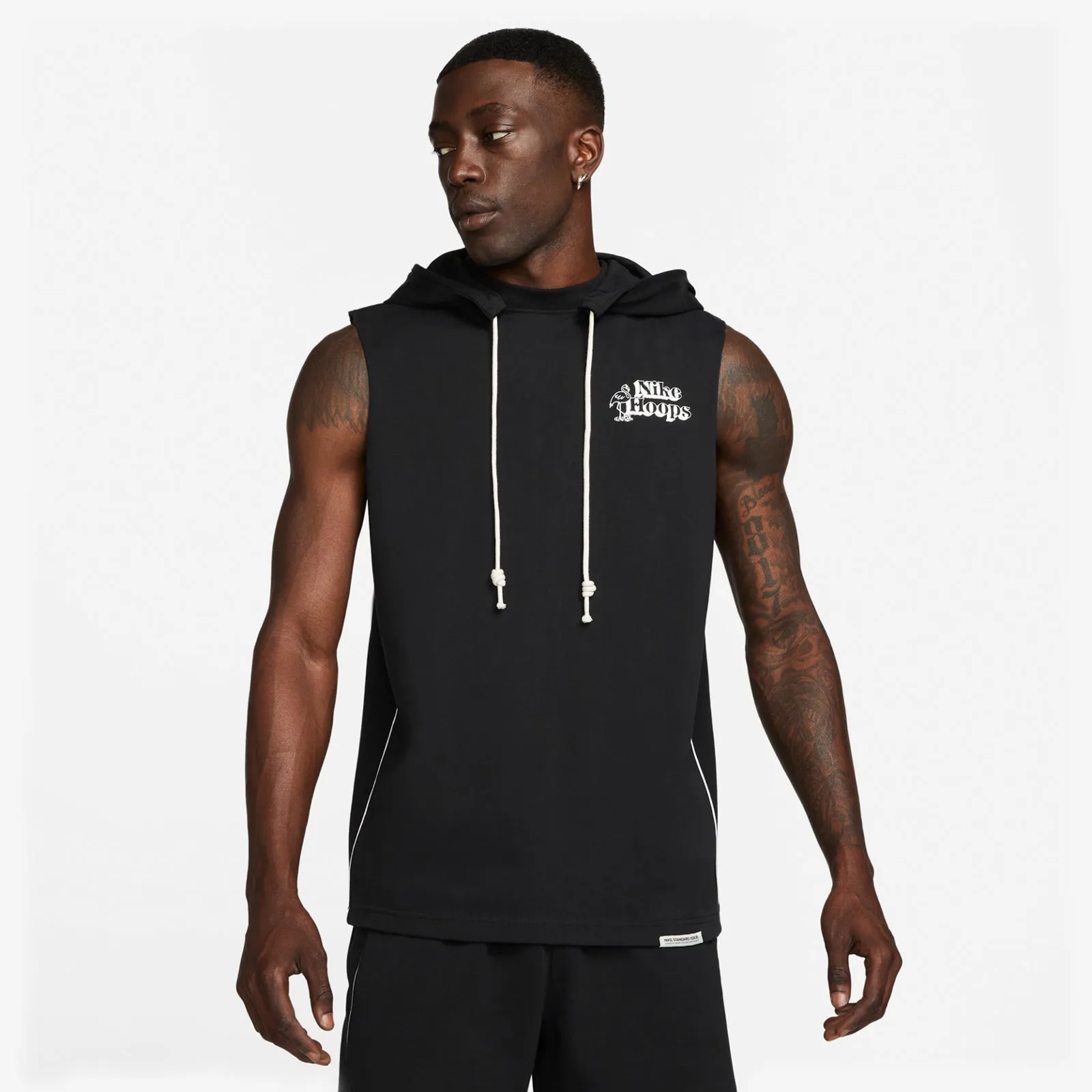 Standard Issue Dri-FIT Cutoff Hoodie - Black