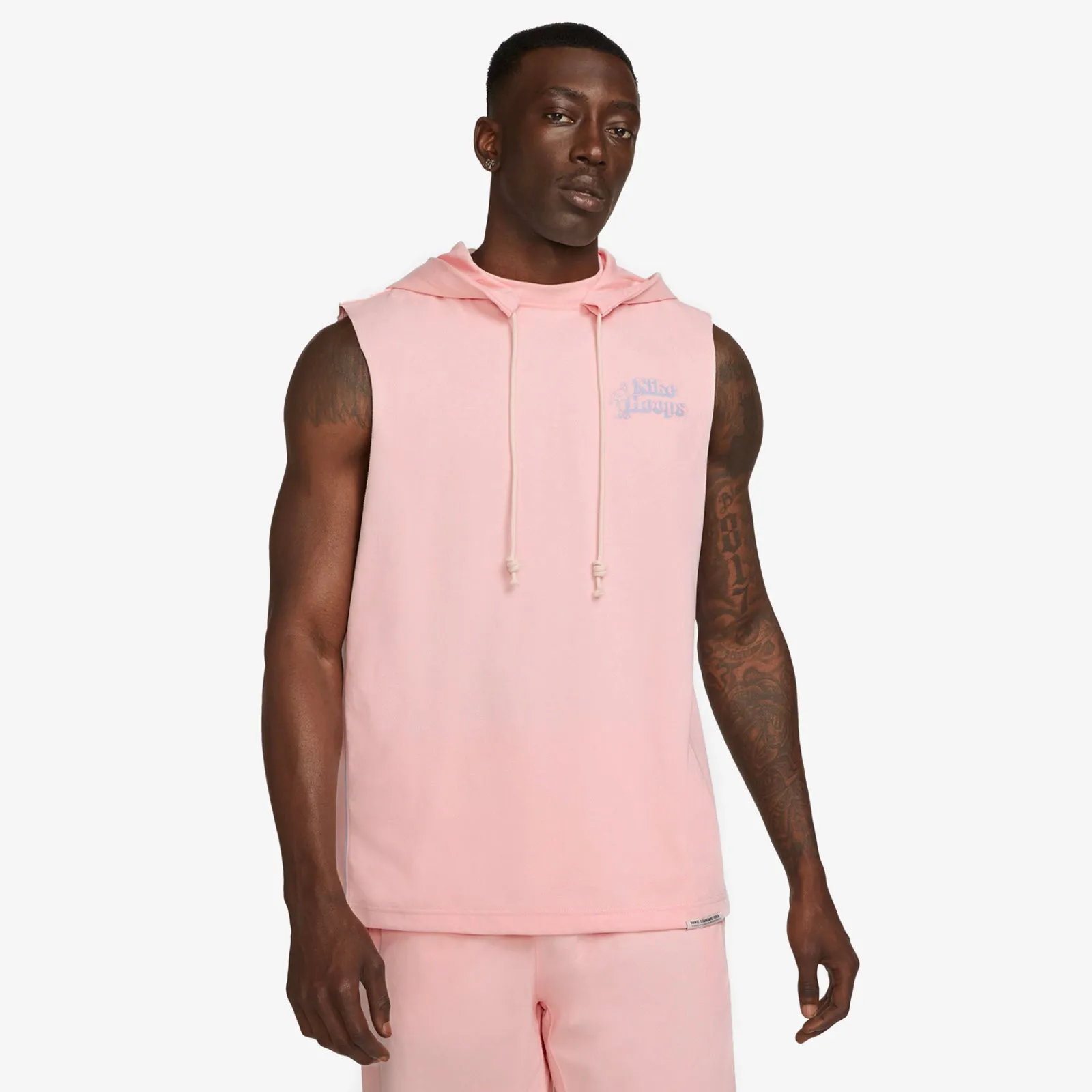 Standard Issue Dri-FIT Cutoff Hoodie - Pink