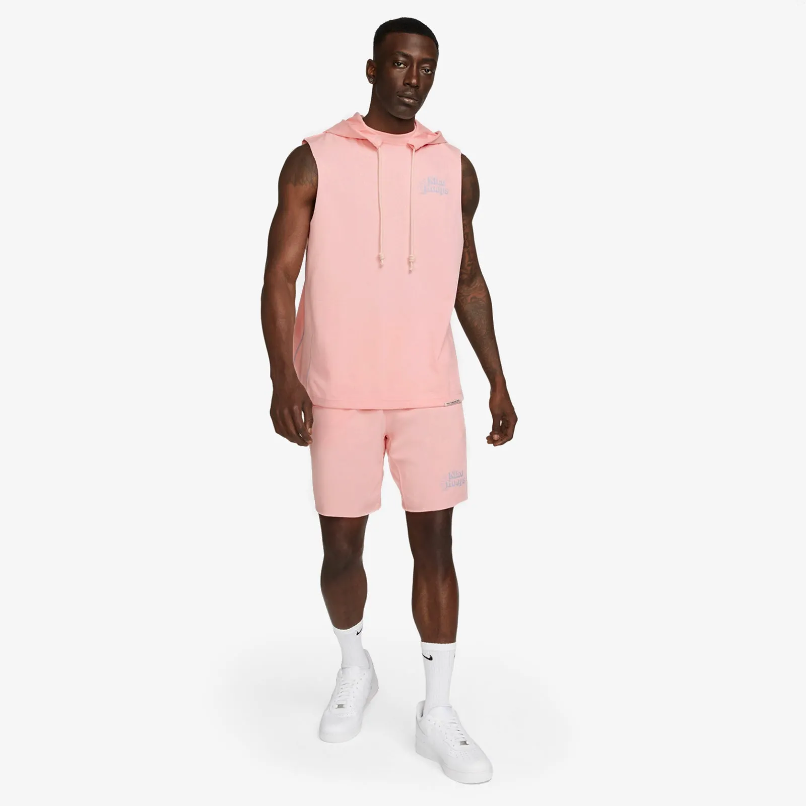 Standard Issue Dri-FIT Cutoff Hoodie - Pink