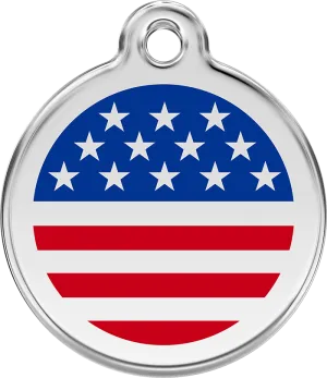 Stars & Stripes ID Tag