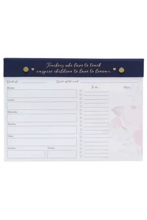 Teachers Planner Pad
