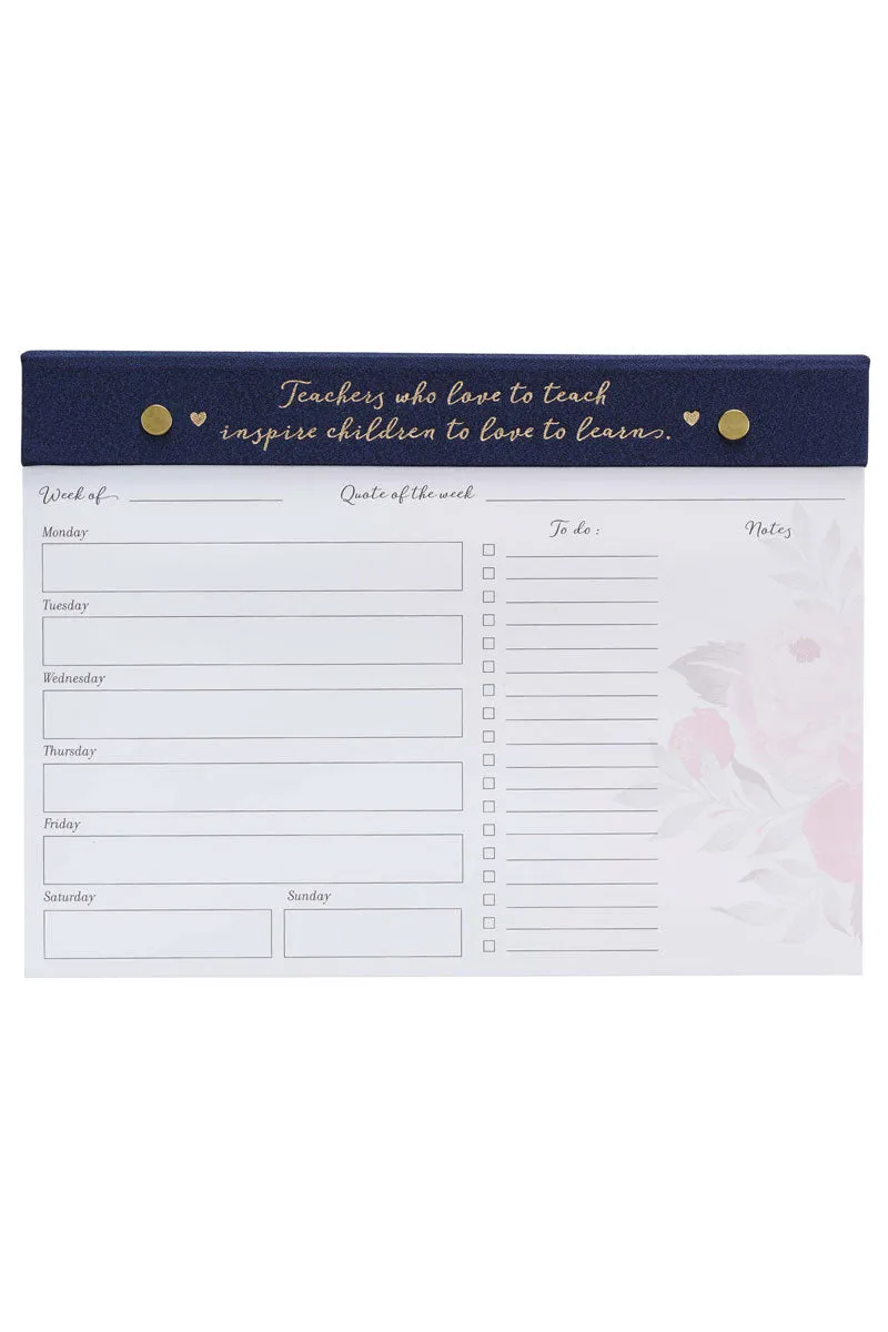 Teachers Planner Pad