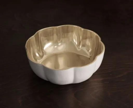 Thanni Devon Small Bowl- White