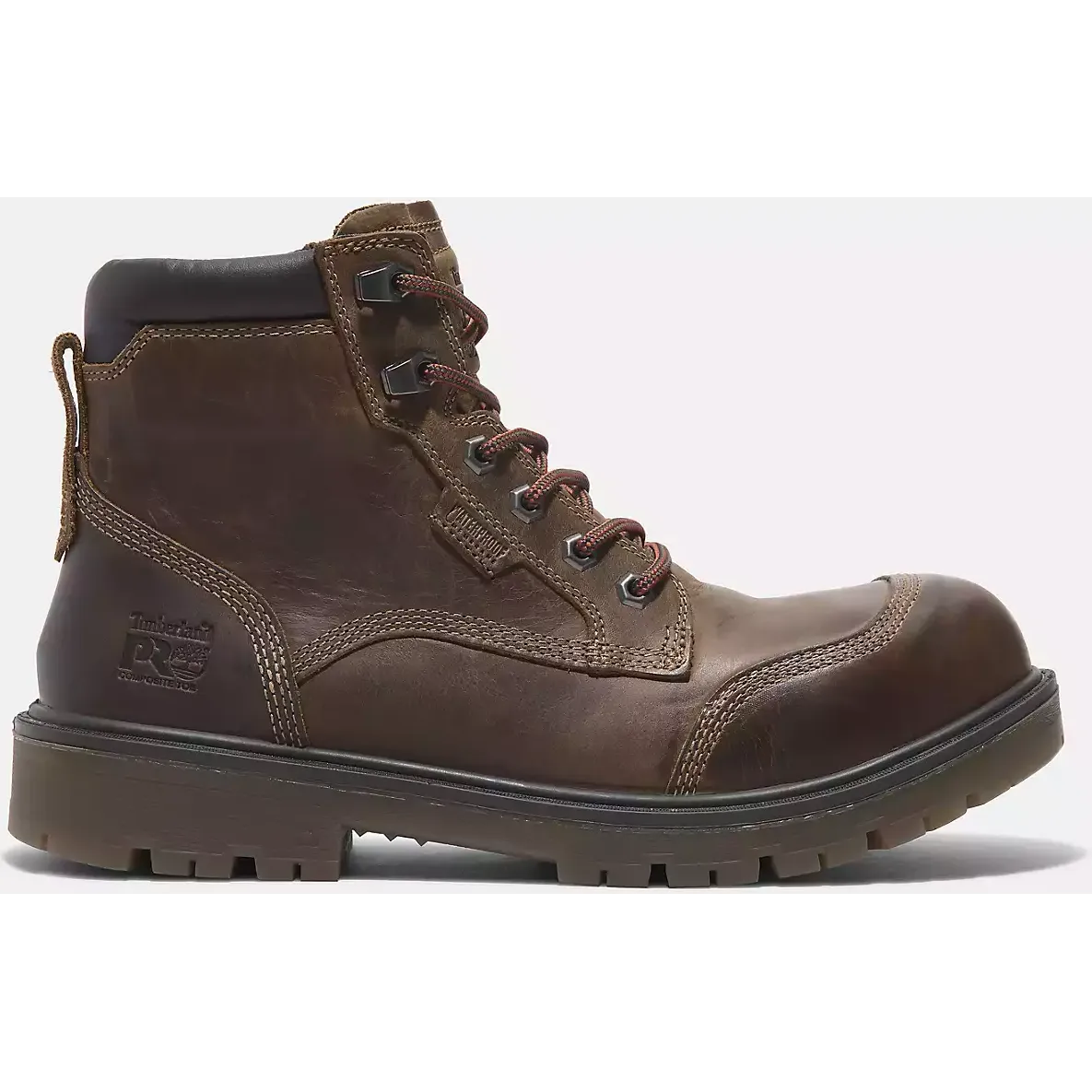 Timberland Pro Men's Whitman 6" Comp Toe WP Work Boot -Brown- TB0A677YW01