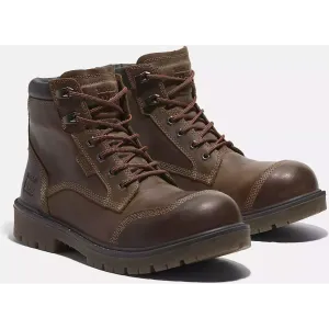 Timberland Pro Men's Whitman 6" Comp Toe WP Work Boot -Brown- TB0A677YW01