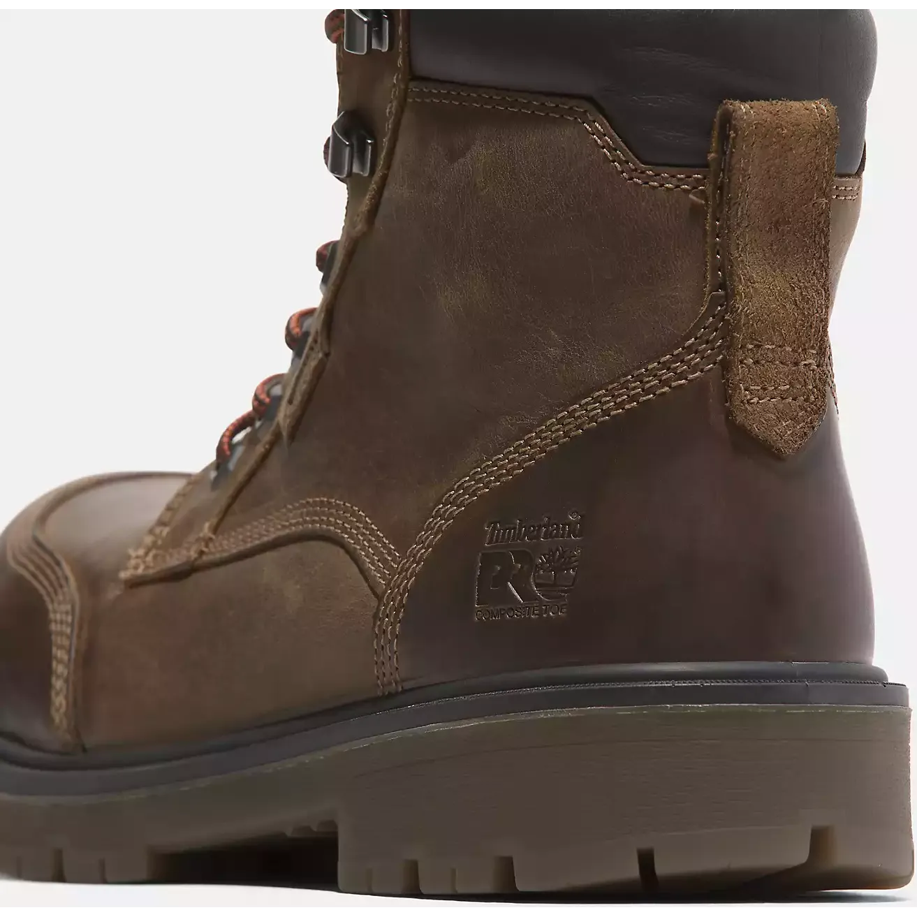 Timberland Pro Men's Whitman 6" Comp Toe WP Work Boot -Brown- TB0A677YW01