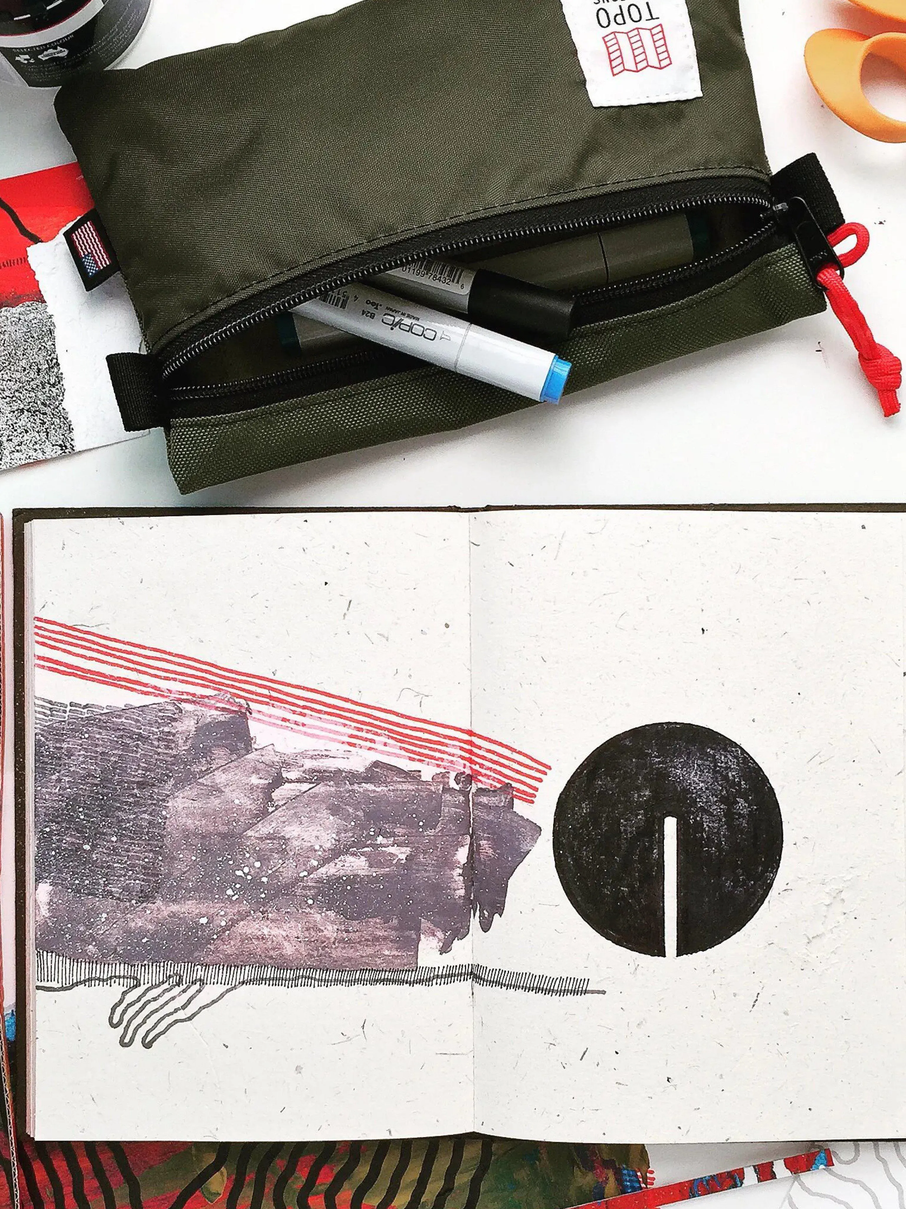 Topo Designs Accessory Bags Navy