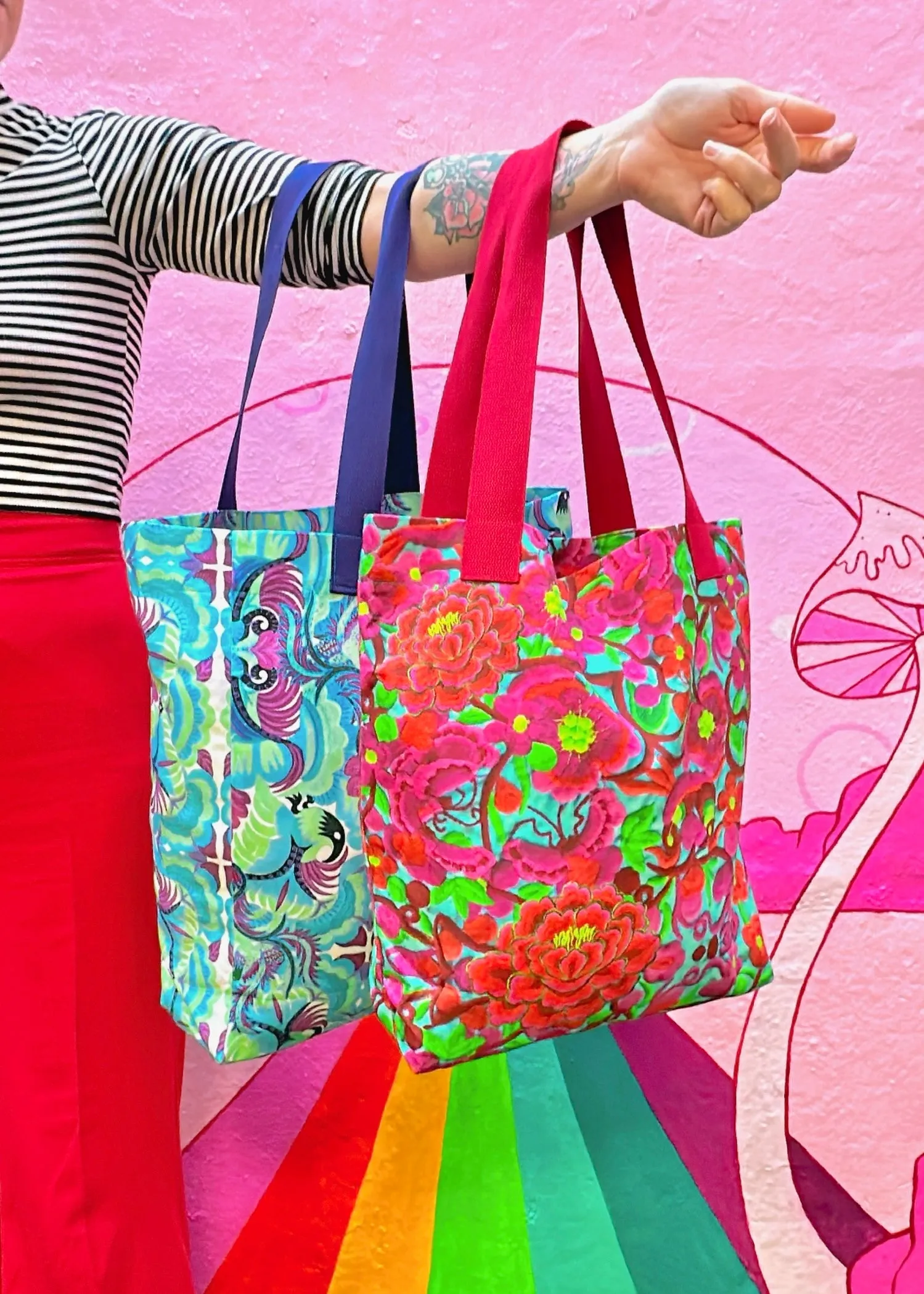 Tote Bags in Tribal Tales
