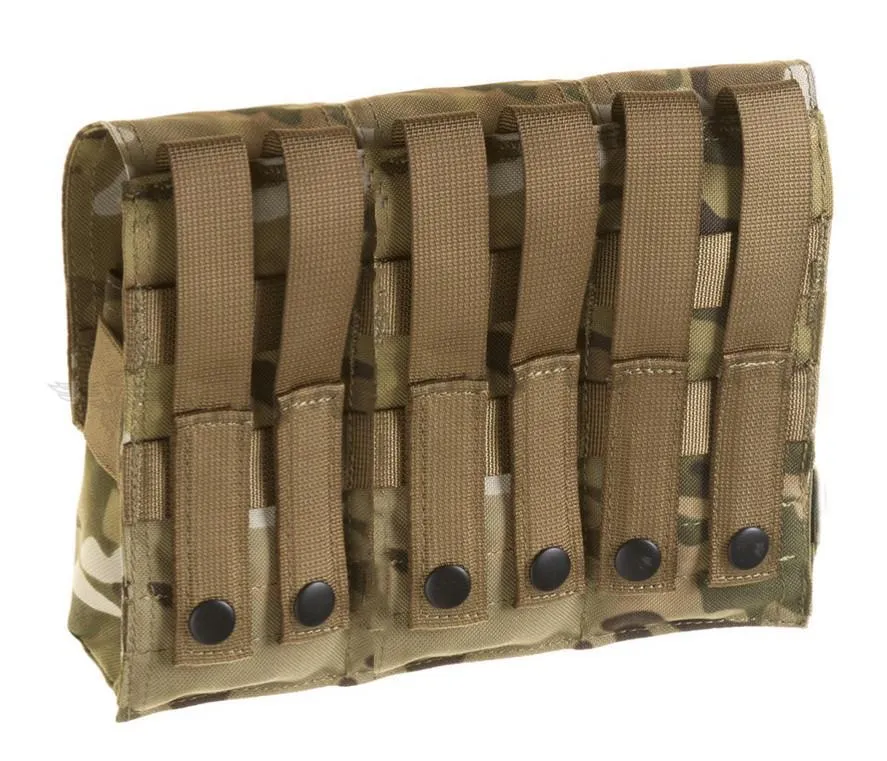 Triple M4, M12, M16 x9 Mag Pouch