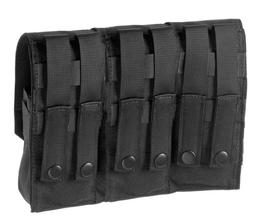 Triple M4, M12, M16 x9 Mag Pouch