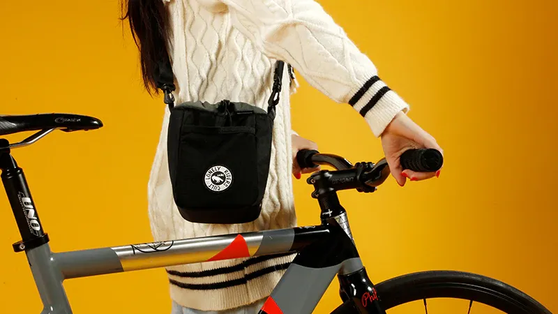 ULAC C-Hold  Neo Porter Urban Top Tube / Saddle / Shoulder bag Black / Grey