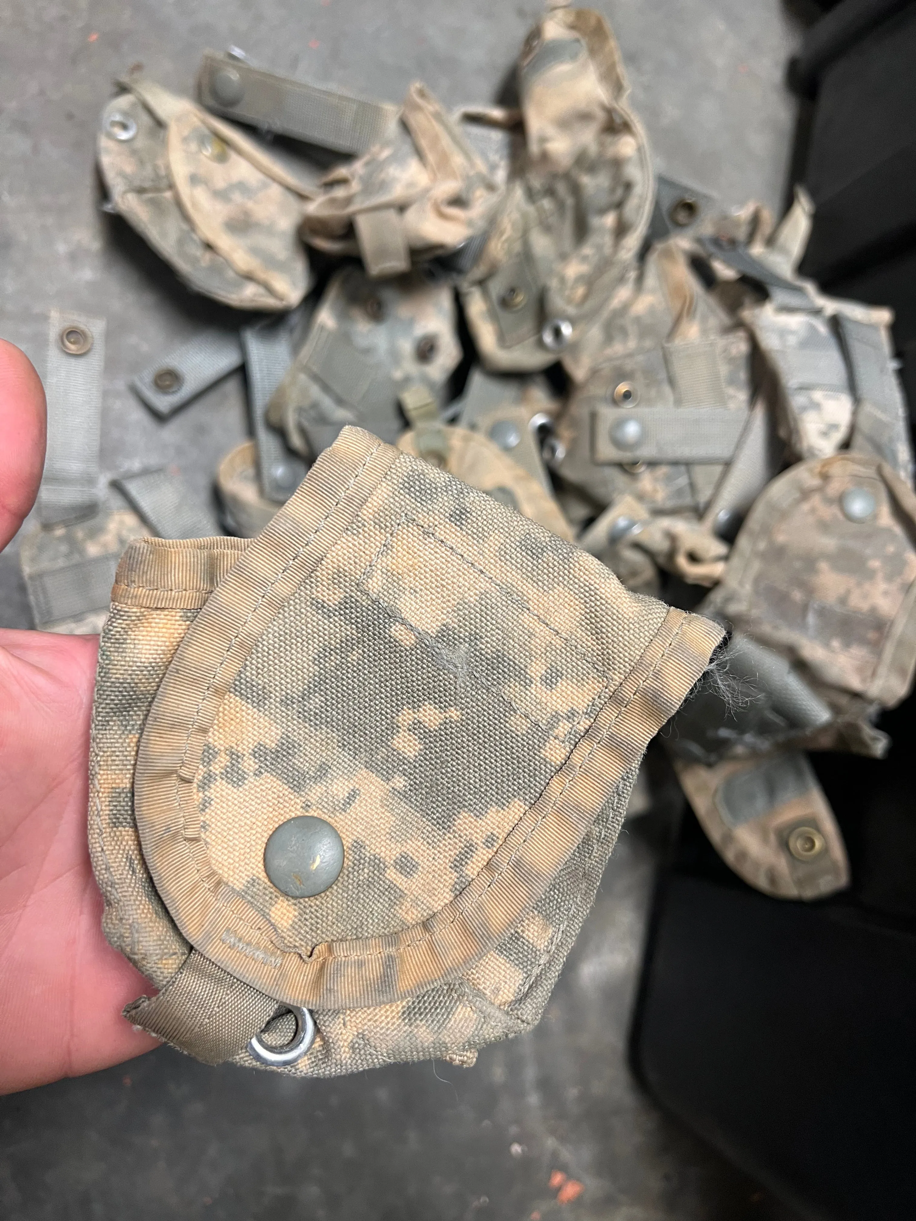 USGI MOLLE-ii Grenade Pouches - Used