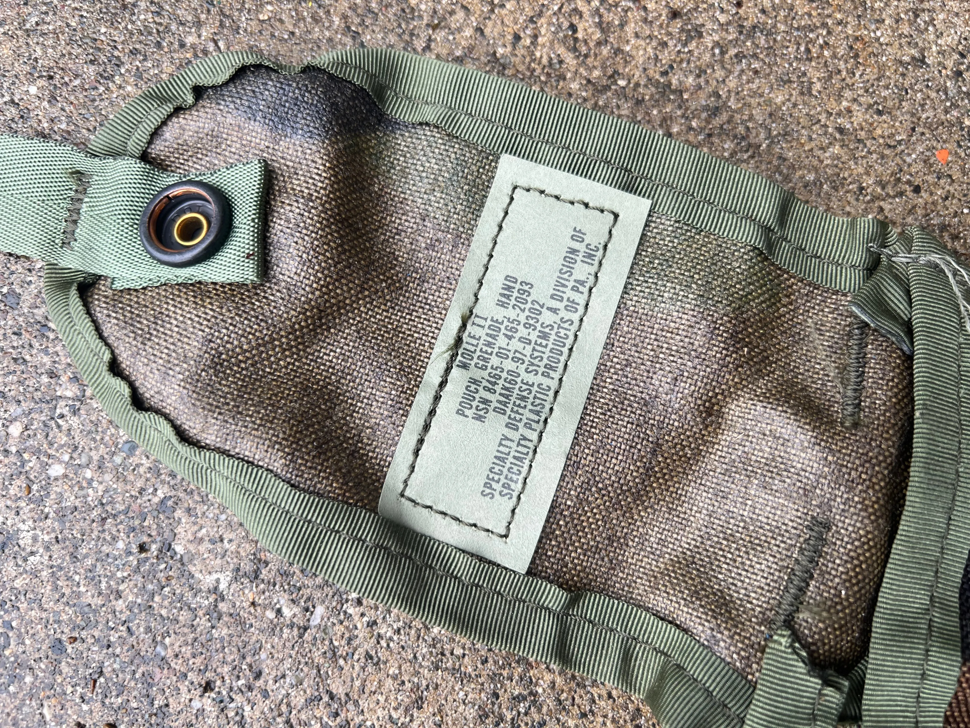 USGI MOLLE-ii Grenade Pouches - Used