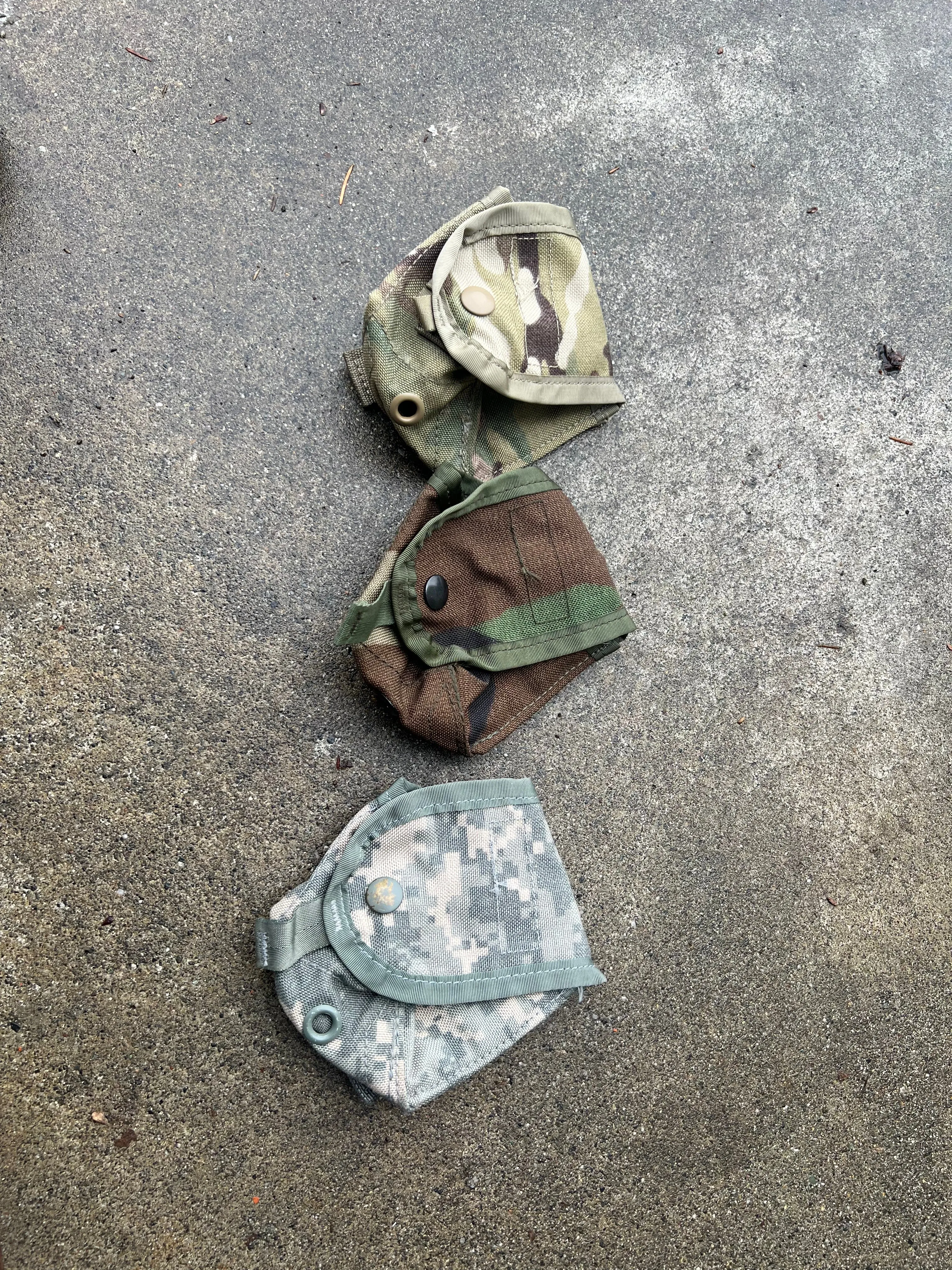USGI MOLLE-ii Grenade Pouches - Used