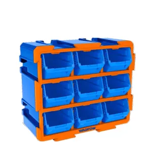 Wadfow 9 Pieces Modular Storage Tower - WTB8330