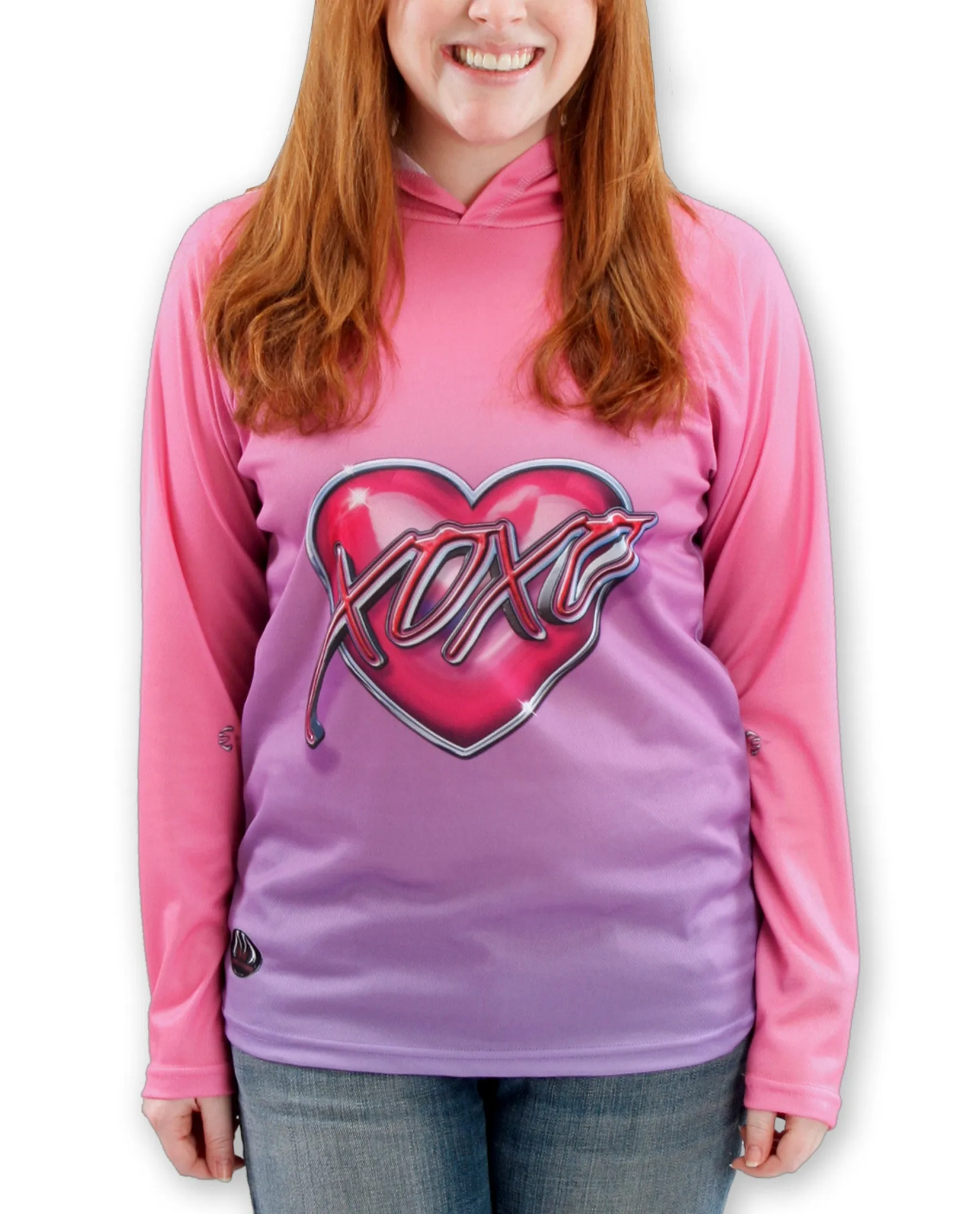 XOXO KISSY LIPS Hoodie Chomp Shirt by MOUTHMAN®