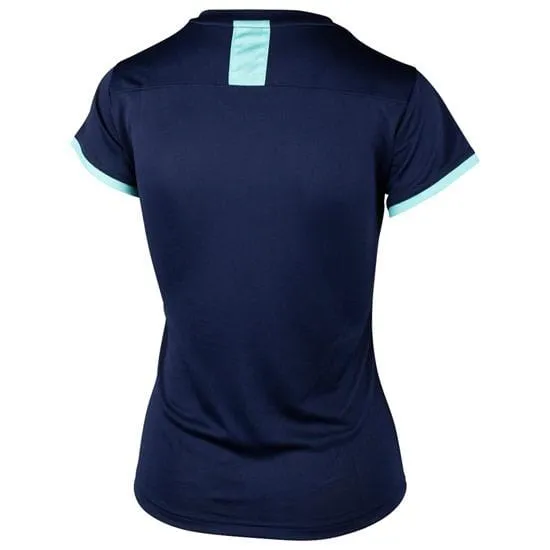 Yonex YTL4 Womens Badminton T-Shirt - Navy Blue